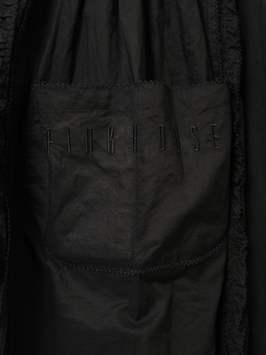 エプロン付きダンガリーワンピース 詳細画像 アカ&times;シロ 9