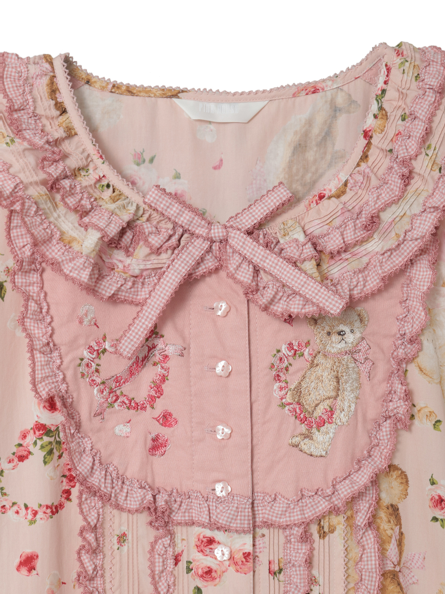 テディローズプリントワンピース 詳細画像 ラベンダー 10