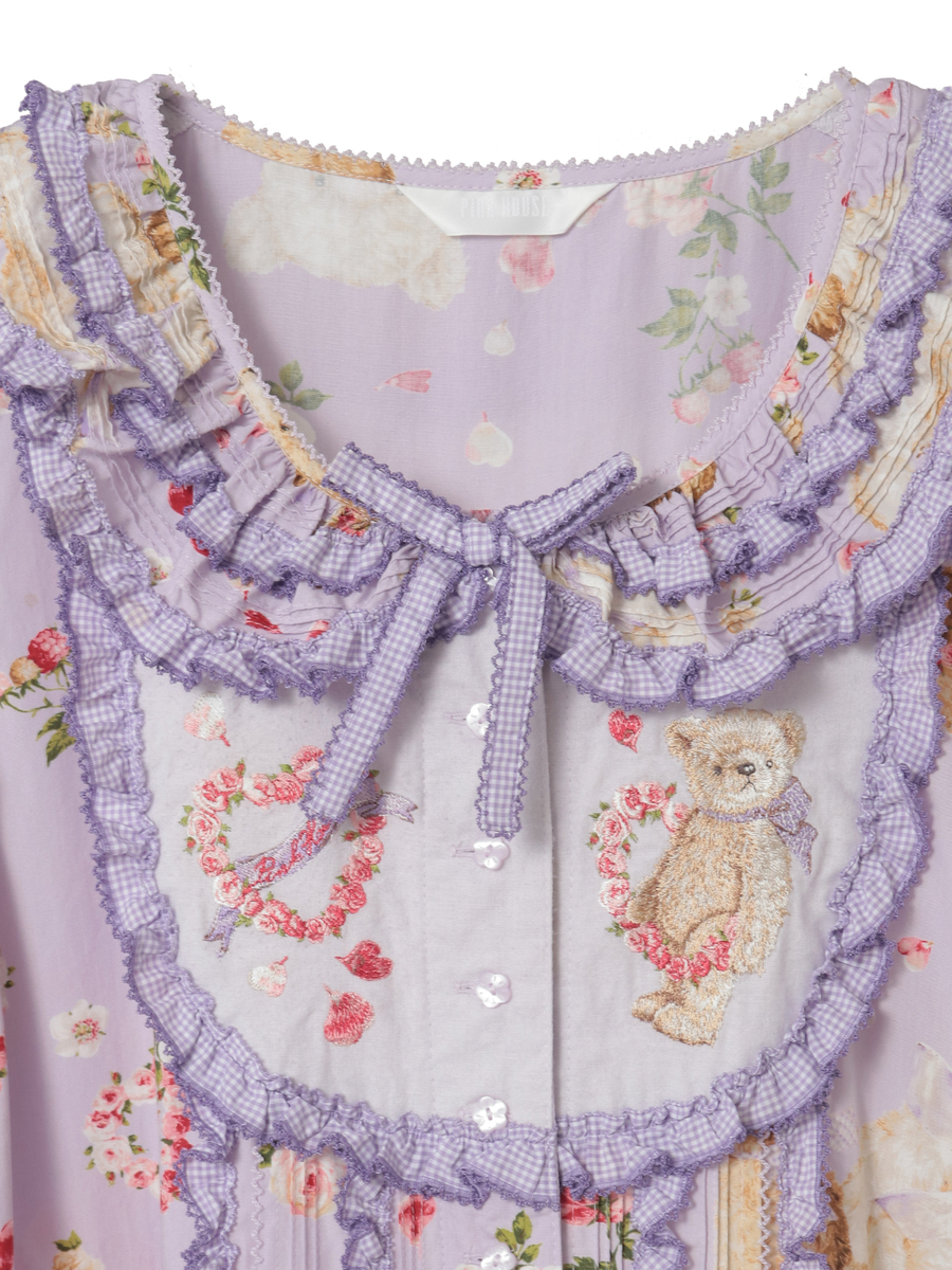 テディローズプリントワンピース 詳細画像 ラベンダー 14