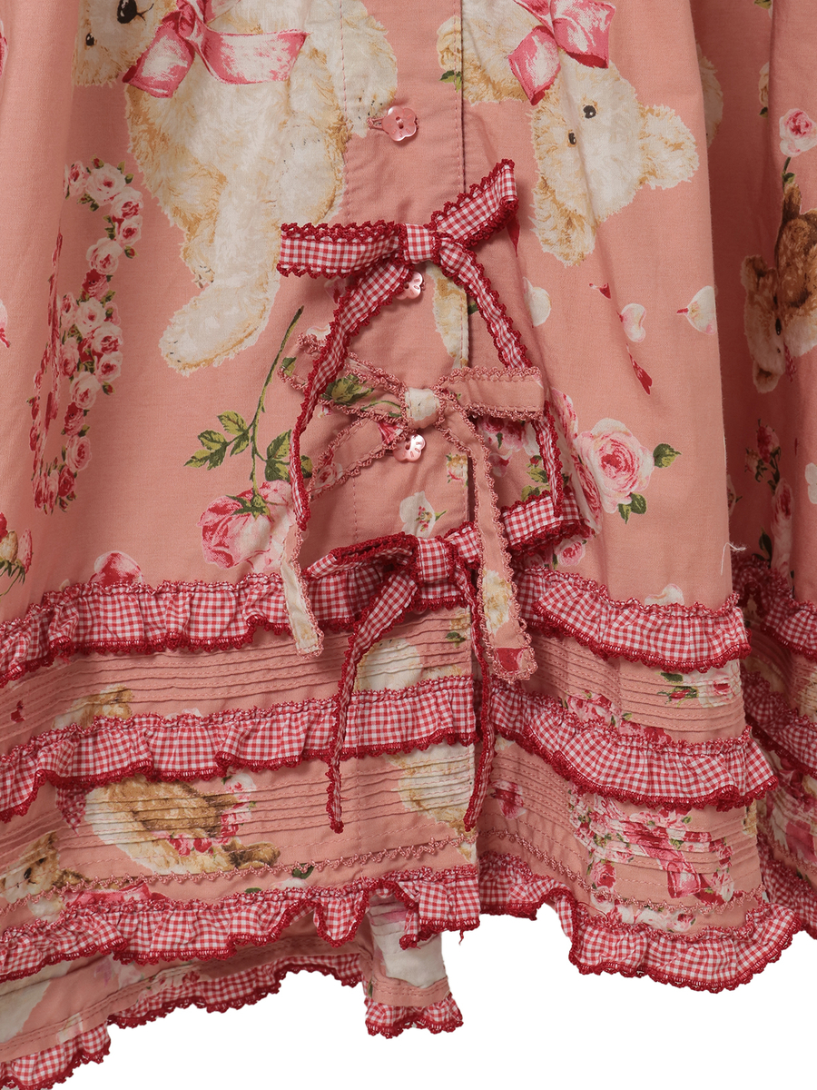 テディローズプリントワンピース 詳細画像 ラベンダー 21