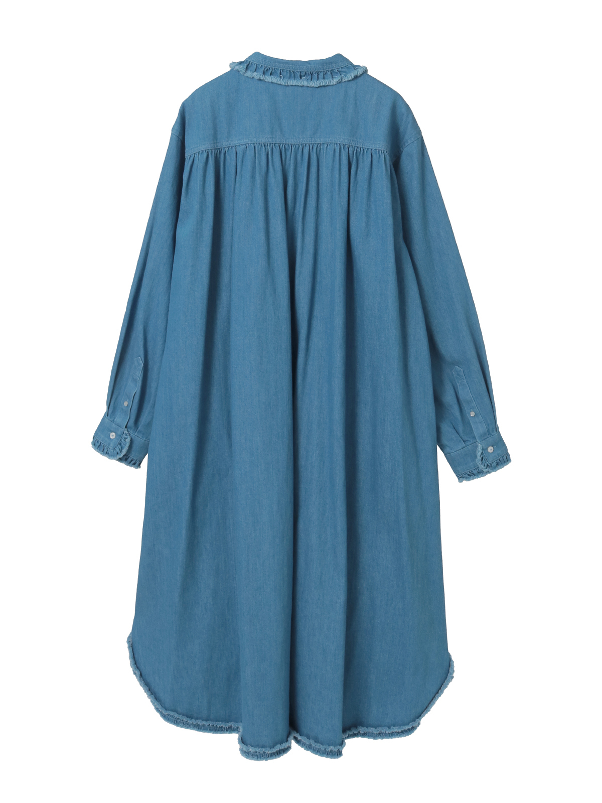 ムラ糸デニムシャツワンピース｜ピンクハウスオフィシャルオンライン