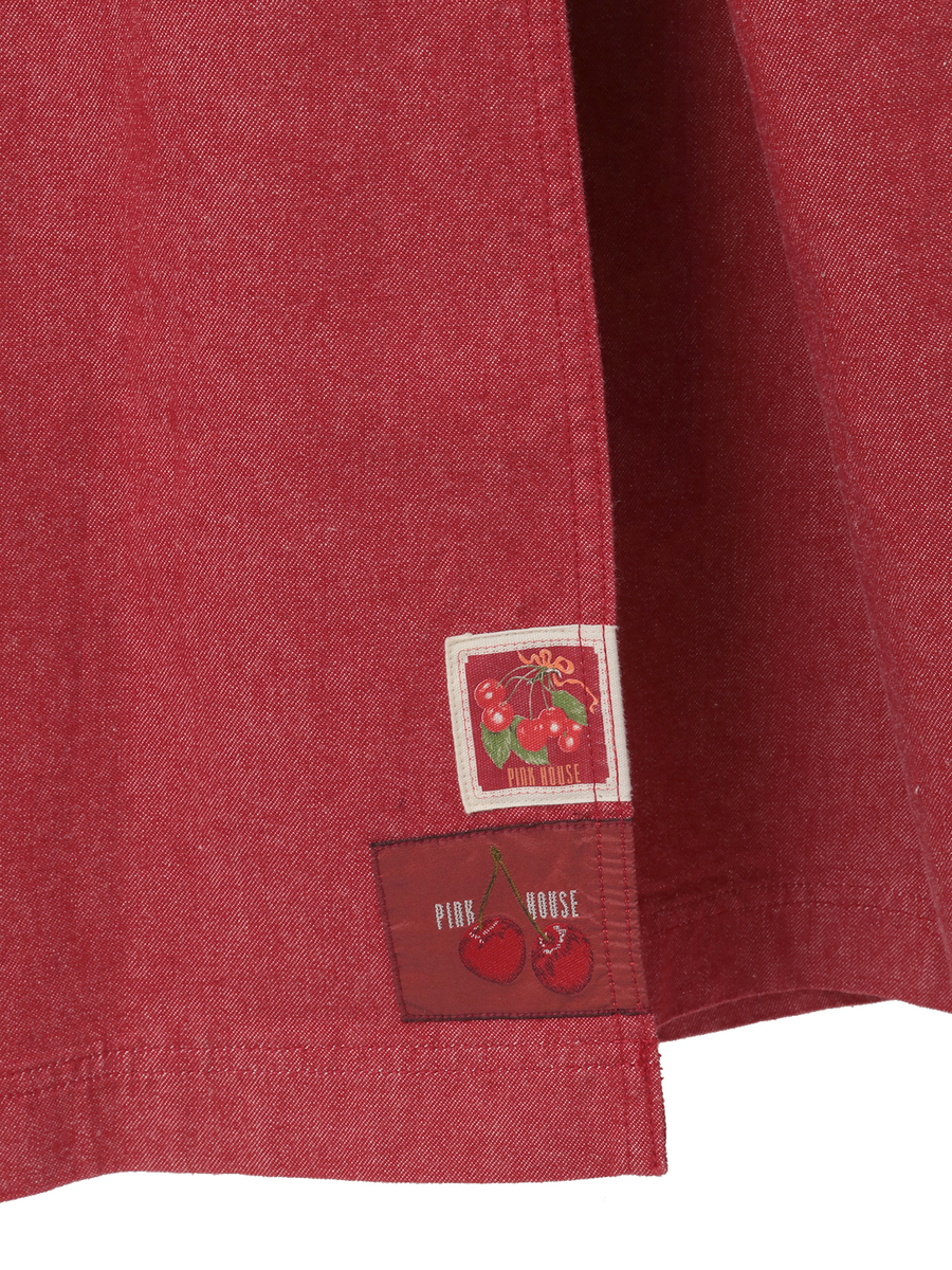 ネームワッペン使いデニムサロペットワンピース 詳細画像 ブリーチ 12