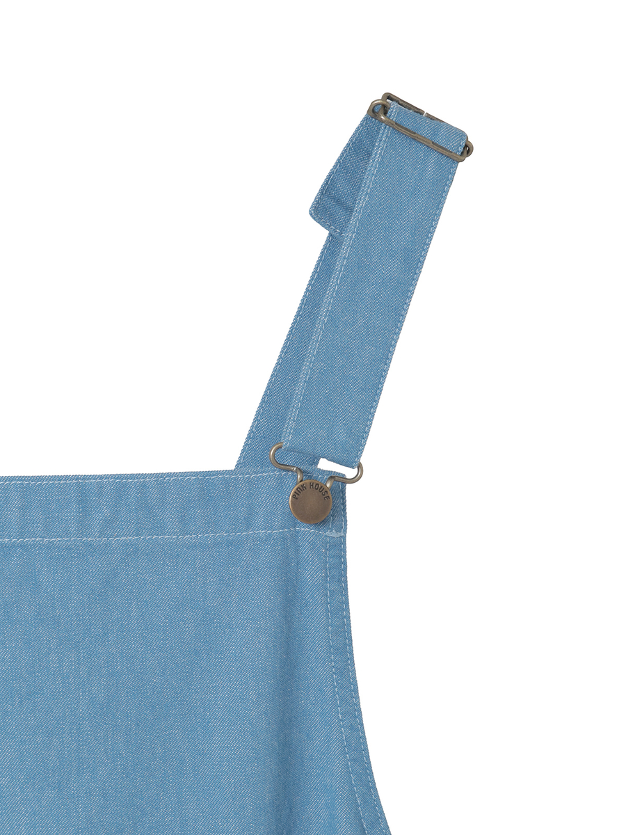 ネームワッペン使いデニムサロペットワンピース 詳細画像 ブリーチ 4