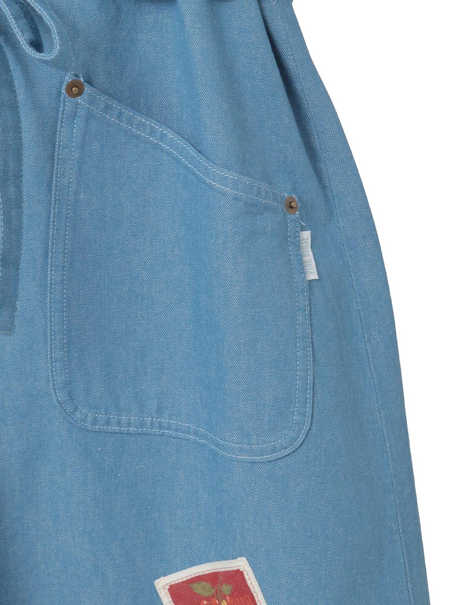 ネームワッペン使いデニムサロペットワンピース 詳細画像 ブリーチ 6