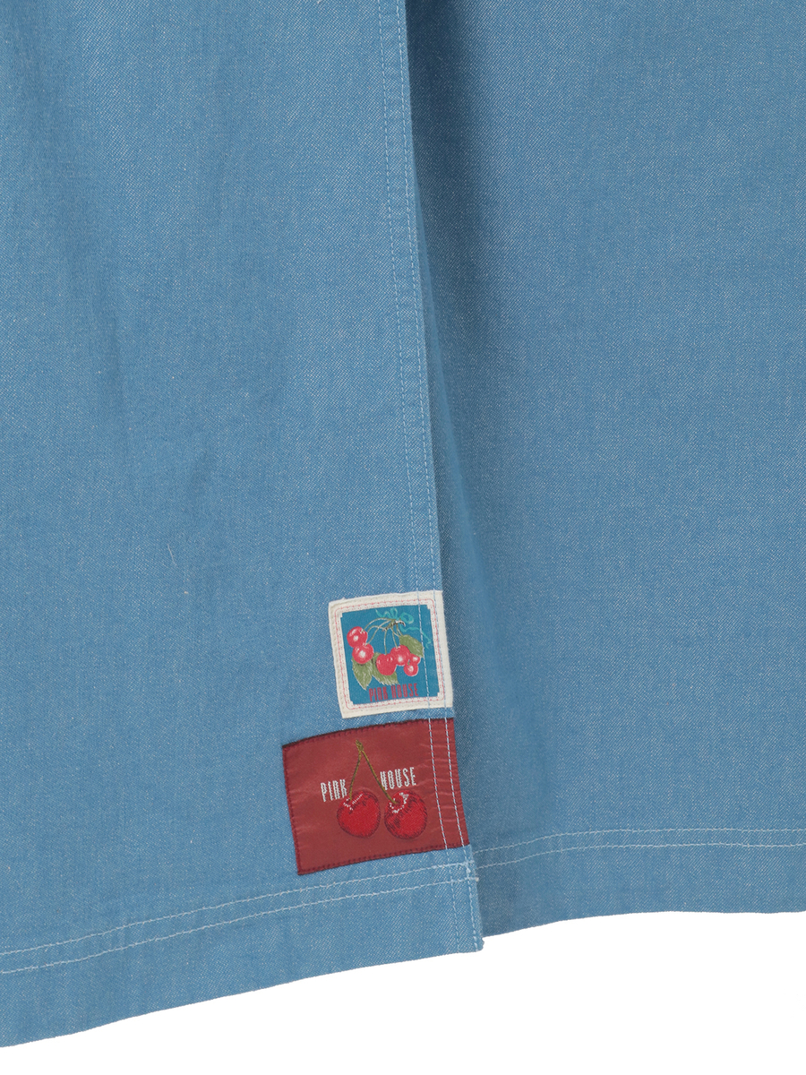 ネームワッペン使いデニムサロペットワンピース 詳細画像 ブリーチ 8