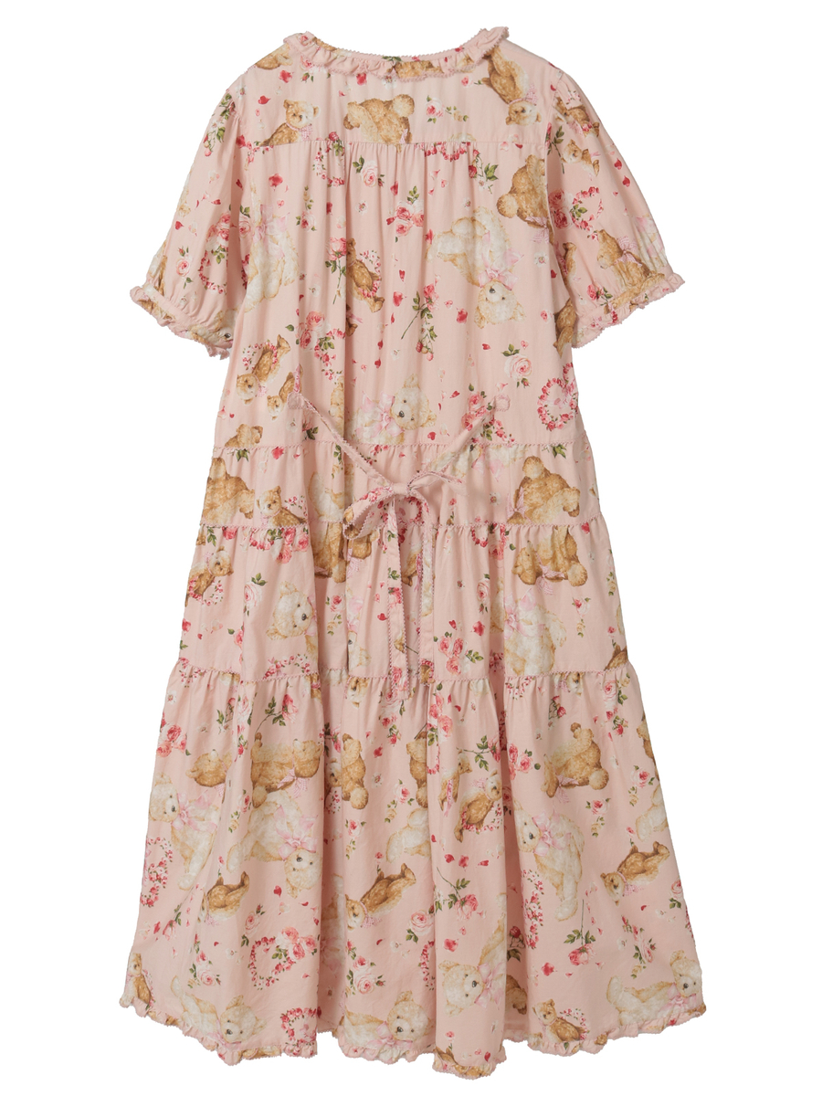 テディローズプリントミディワンピース 詳細画像 ソライロ 2