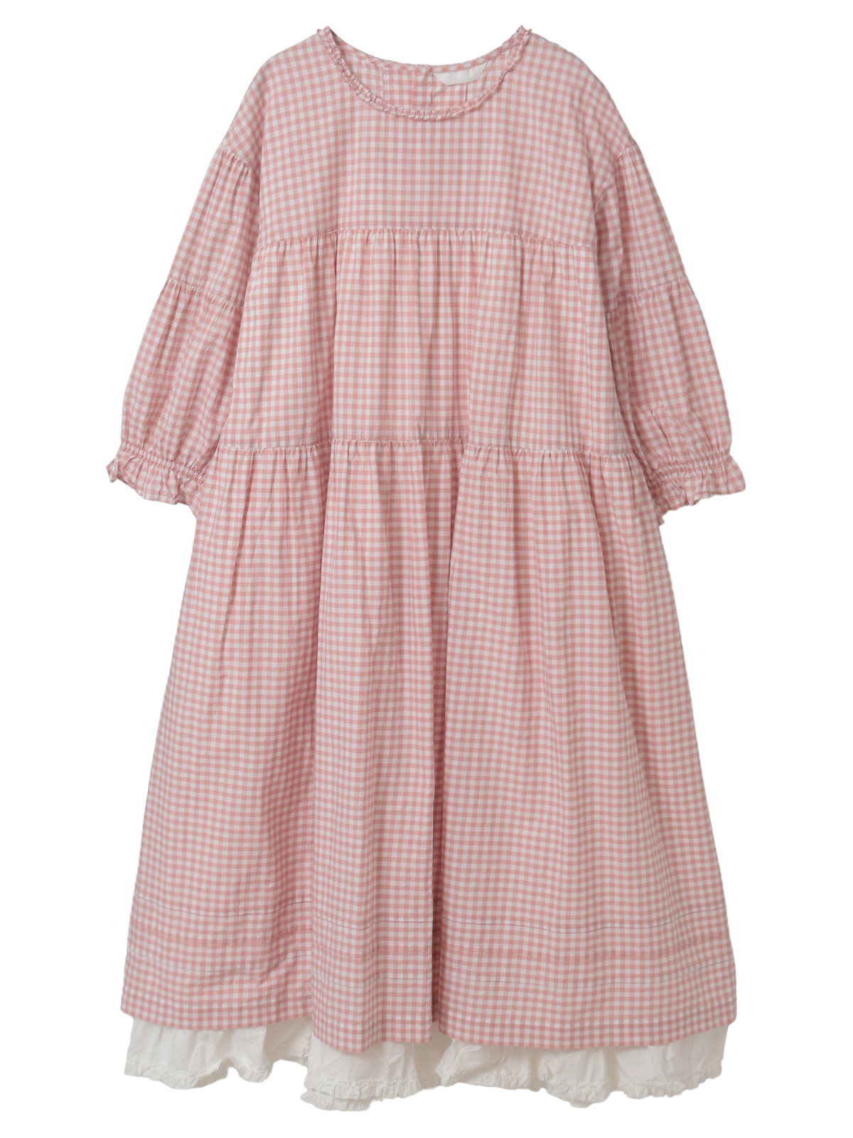 ギンガムチェックレイヤードワンピース｜ピンクハウスオフィシャル