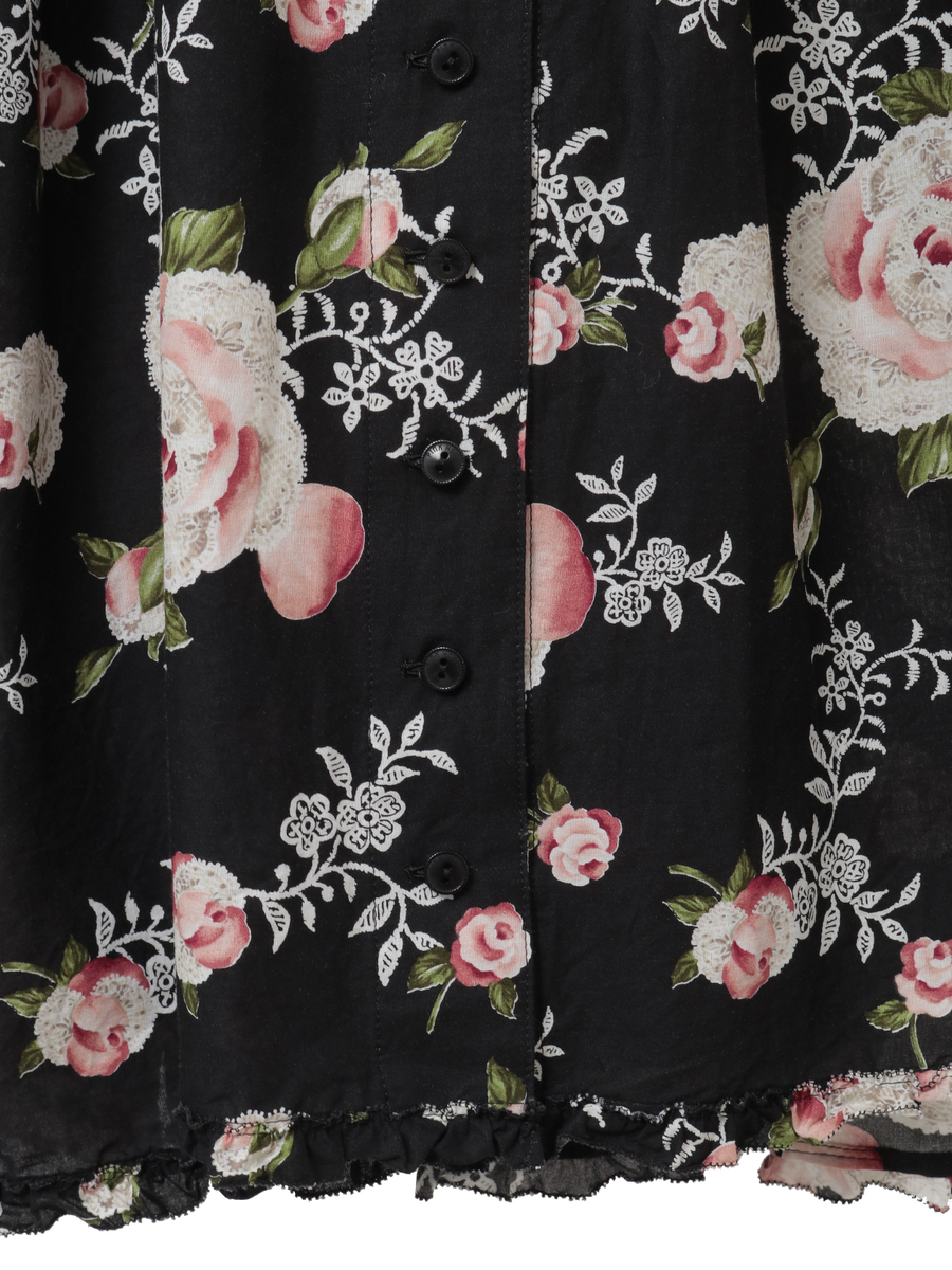 ポワン・ド・ローズプリントミディワンピース 詳細画像 ペールピンク 10