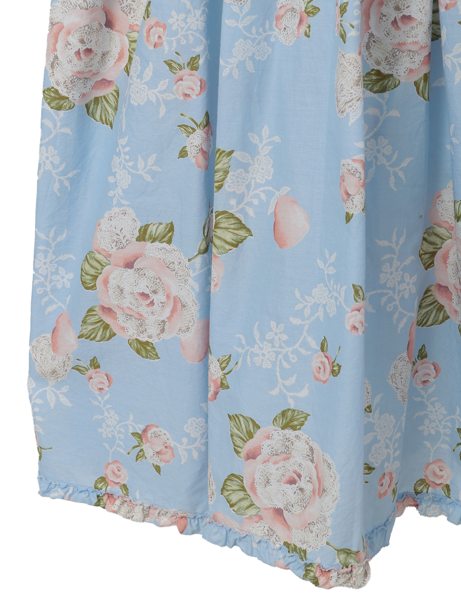 ポワン・ド・ローズプリントミディワンピース 詳細画像 ペールピンク 5