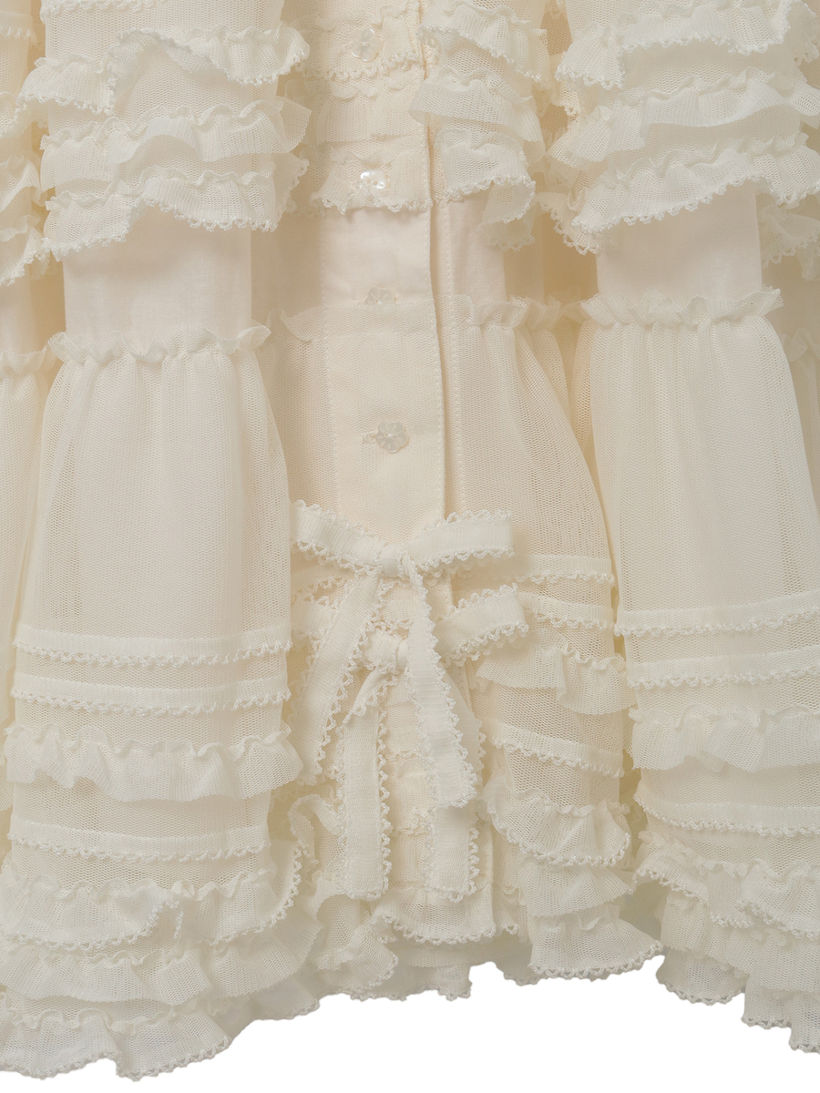 ソフトチュール使いワンピース 詳細画像 クロ 12