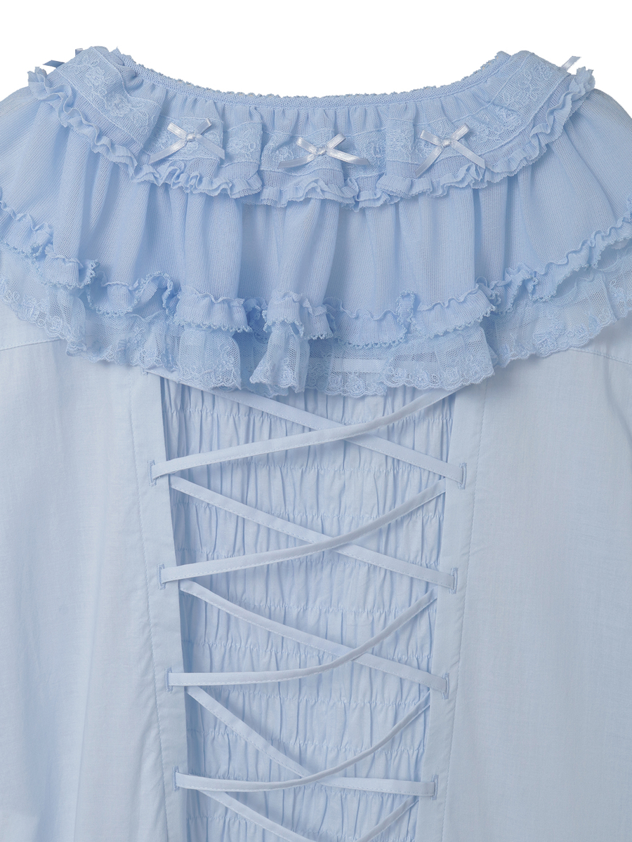 ソフトチュール使いワンピース 詳細画像 クロ 4