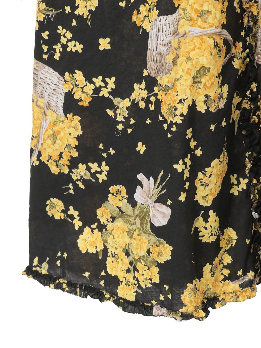 なのはなプリントチュニックブラウス 詳細画像 クリーム 11