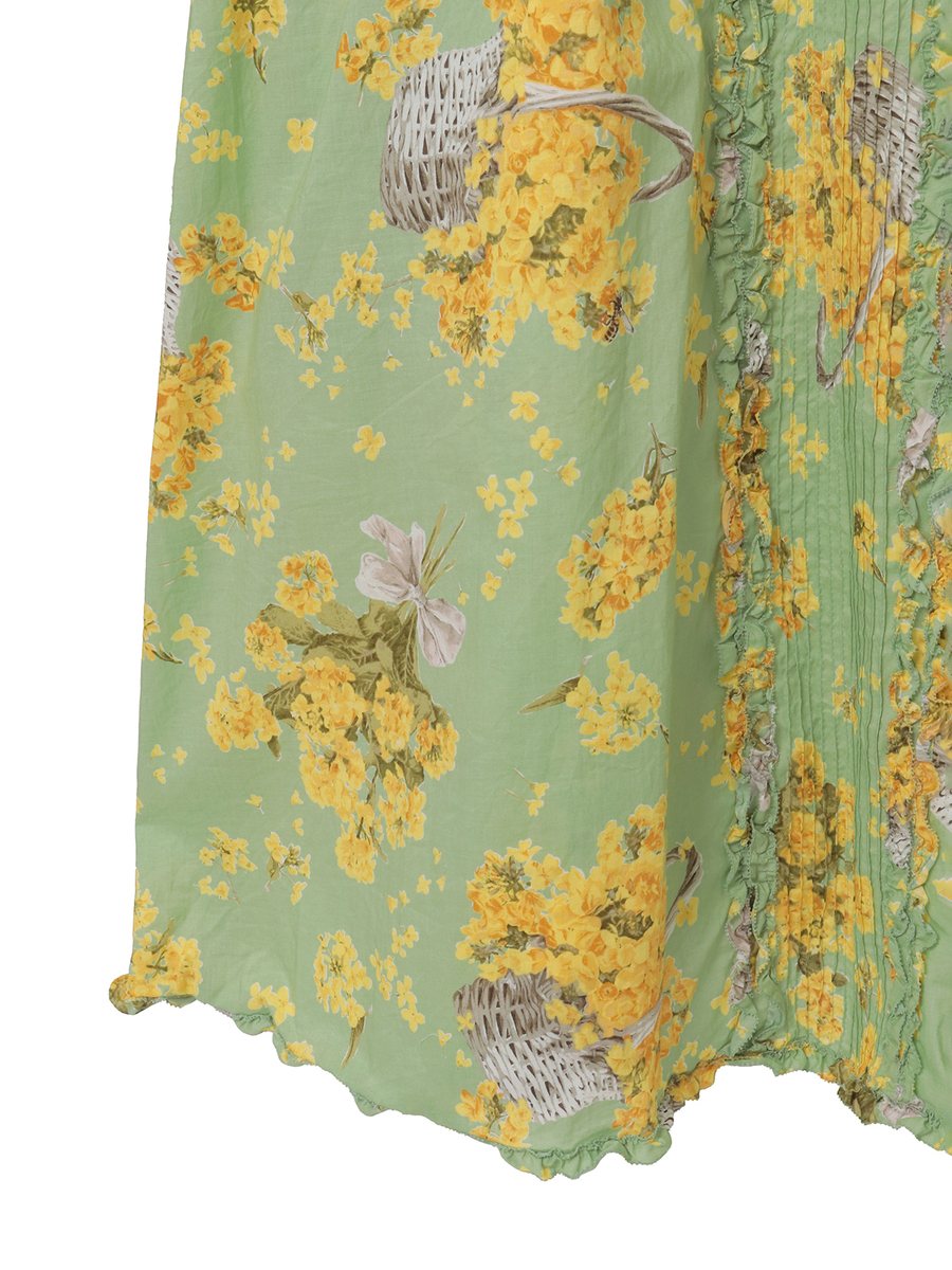 なのはなプリントチュニックブラウス 詳細画像 クリーム 15