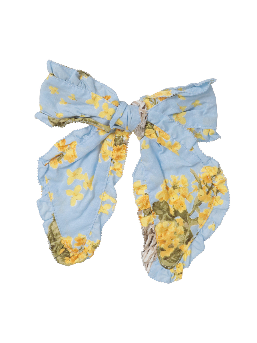 なのはなプリントチュニックブラウス 詳細画像 クリーム 9