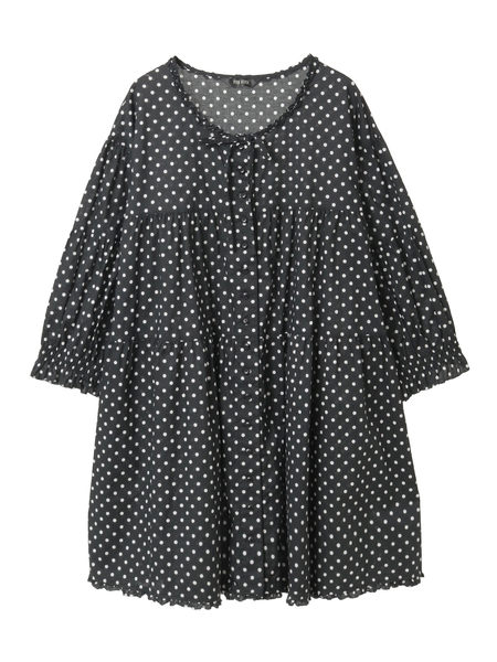 水玉プリントチュニックブラウス｜ピンクハウスオフィシャルオンライン