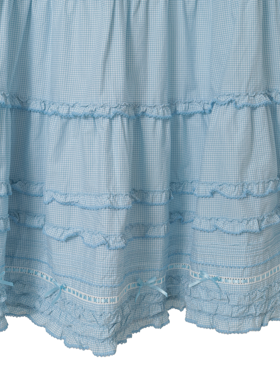 フリル使いキャミソールチュニックブラウス 詳細画像 ラベンダー 11