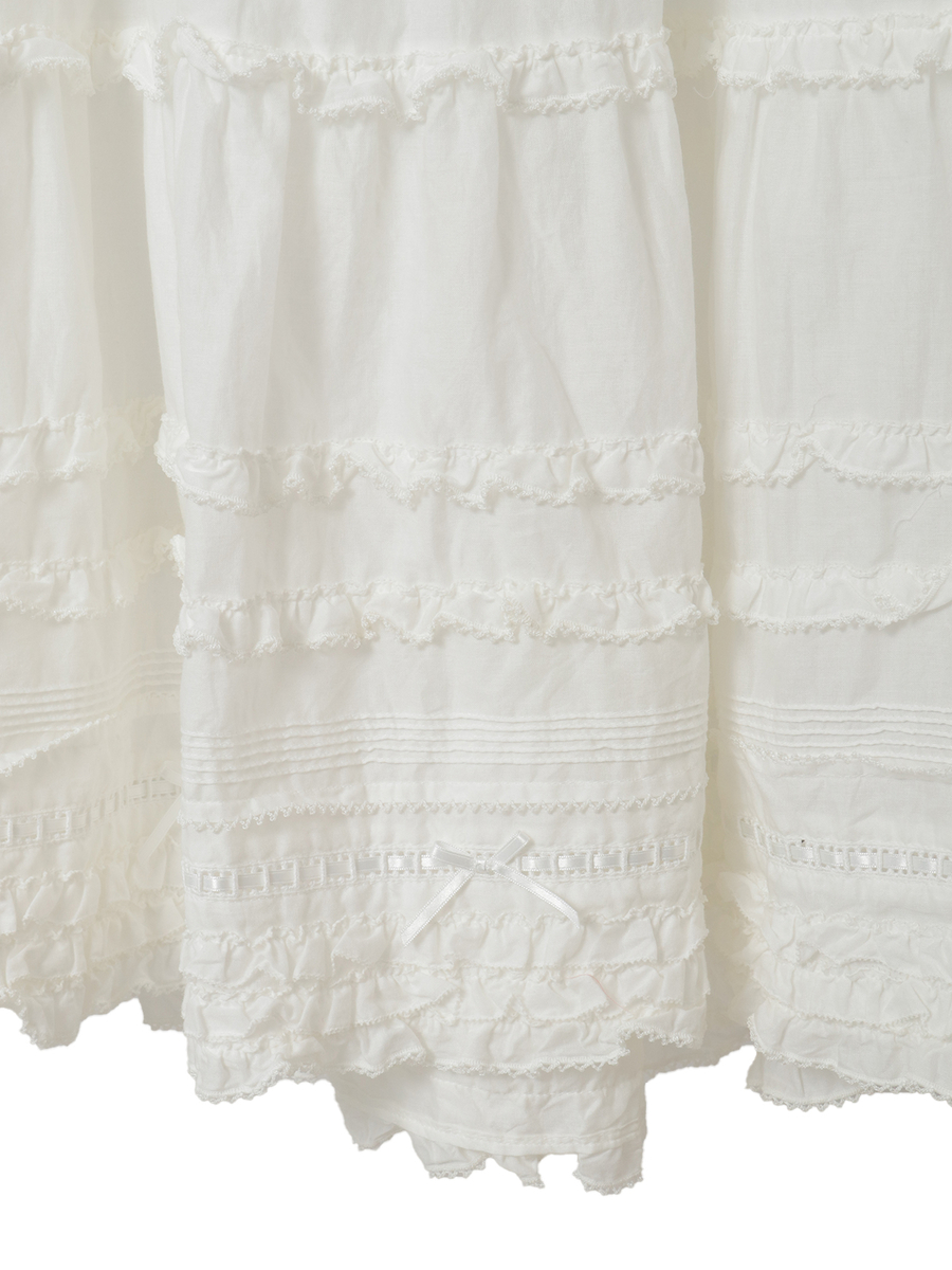 フリル使いキャミソールチュニックブラウス 詳細画像 ラベンダー 17