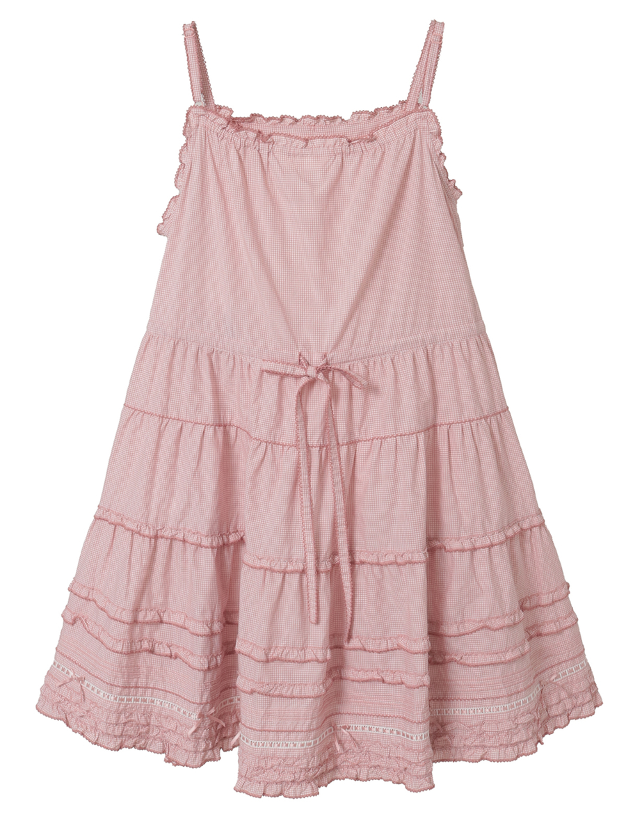 フリル使いキャミソールチュニックブラウス 詳細画像 ラベンダー 2