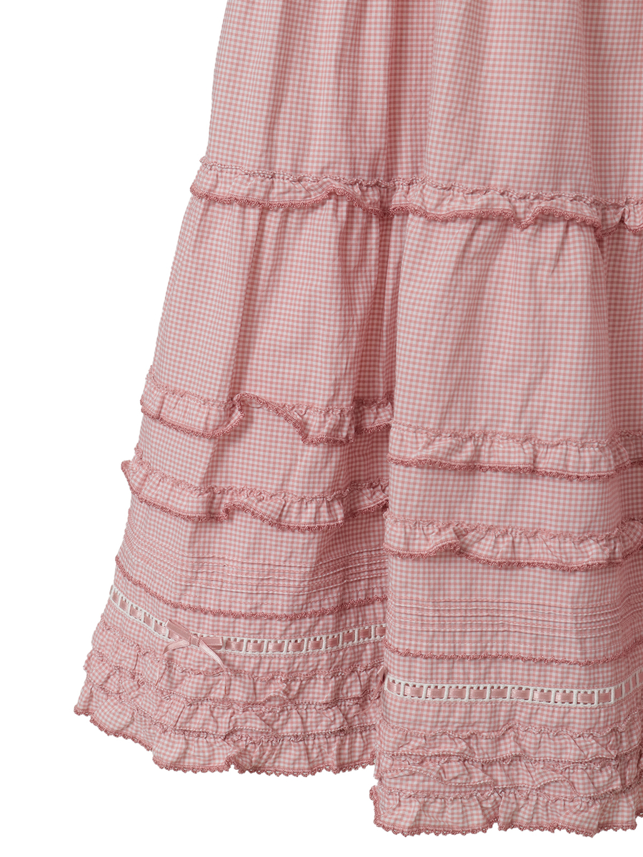 フリル使いキャミソールチュニックブラウス 詳細画像 ラベンダー 5