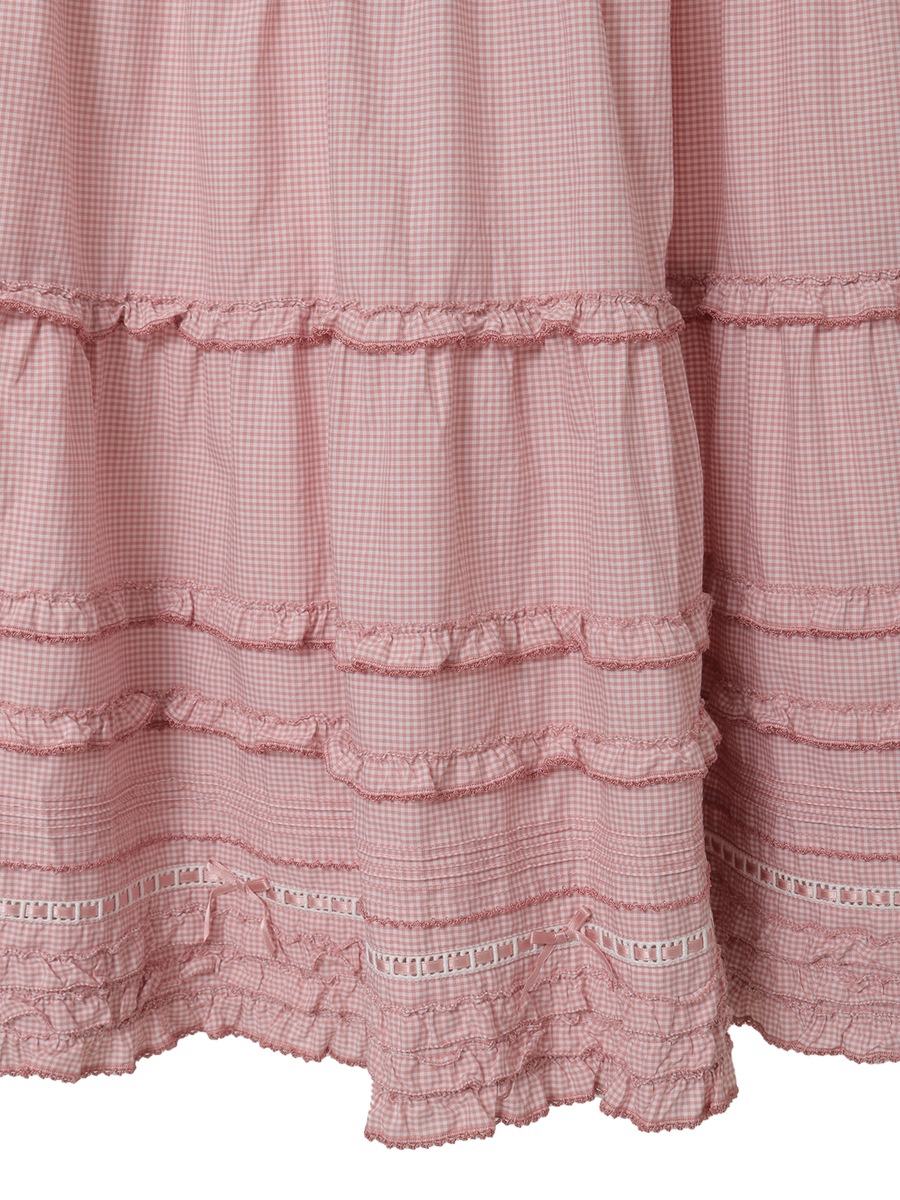 フリル使いキャミソールチュニックブラウス 詳細画像 ラベンダー 6