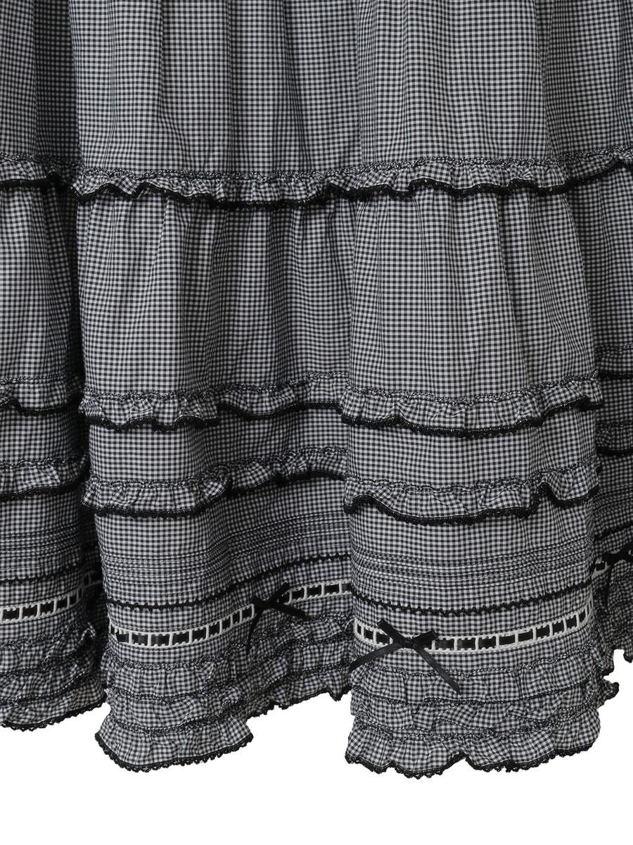 フリル使いキャミソールチュニックブラウス 詳細画像 ラベンダー 9