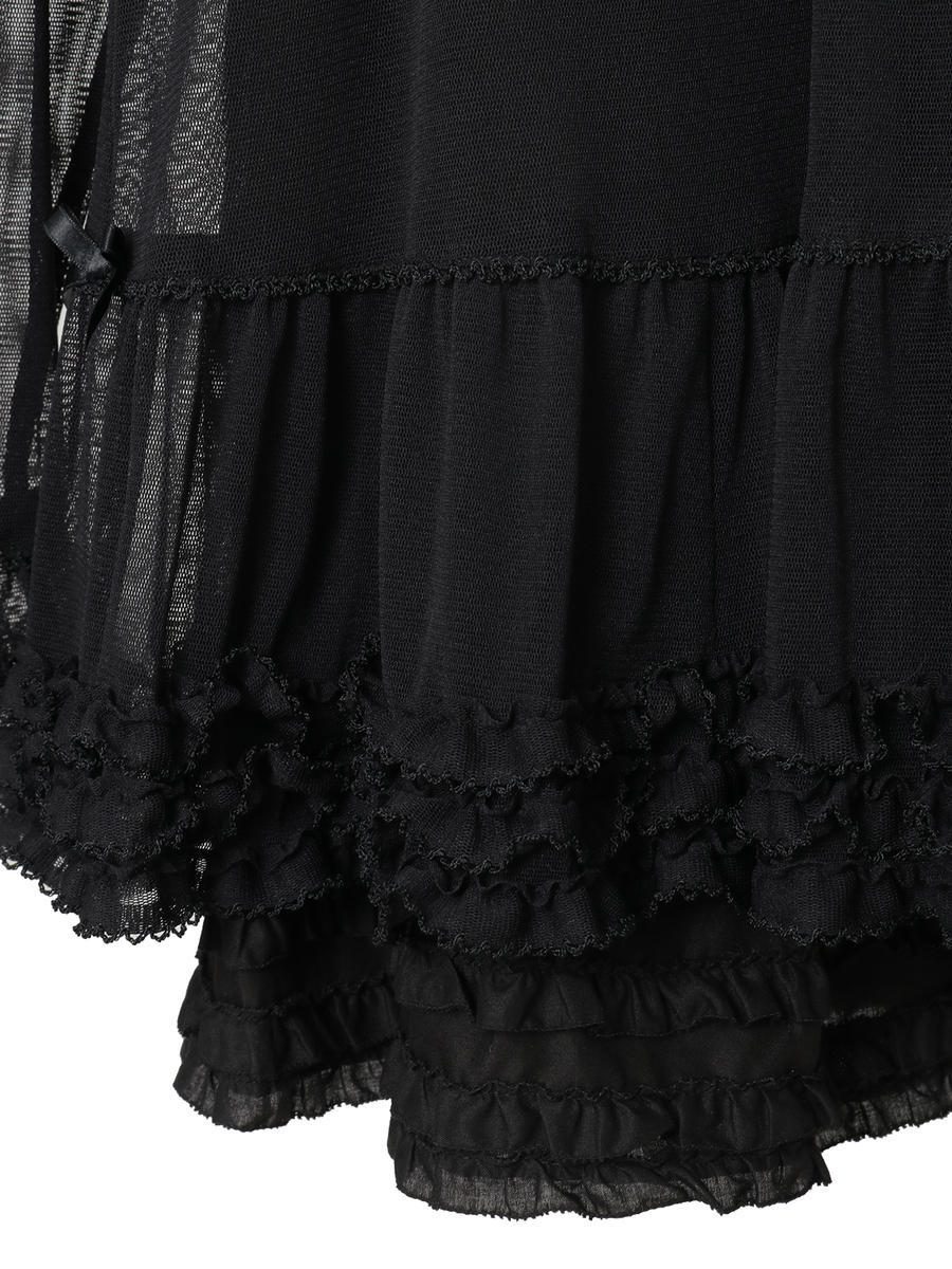 ソフトチュールチュニックブラウス 詳細画像 ピンク 11