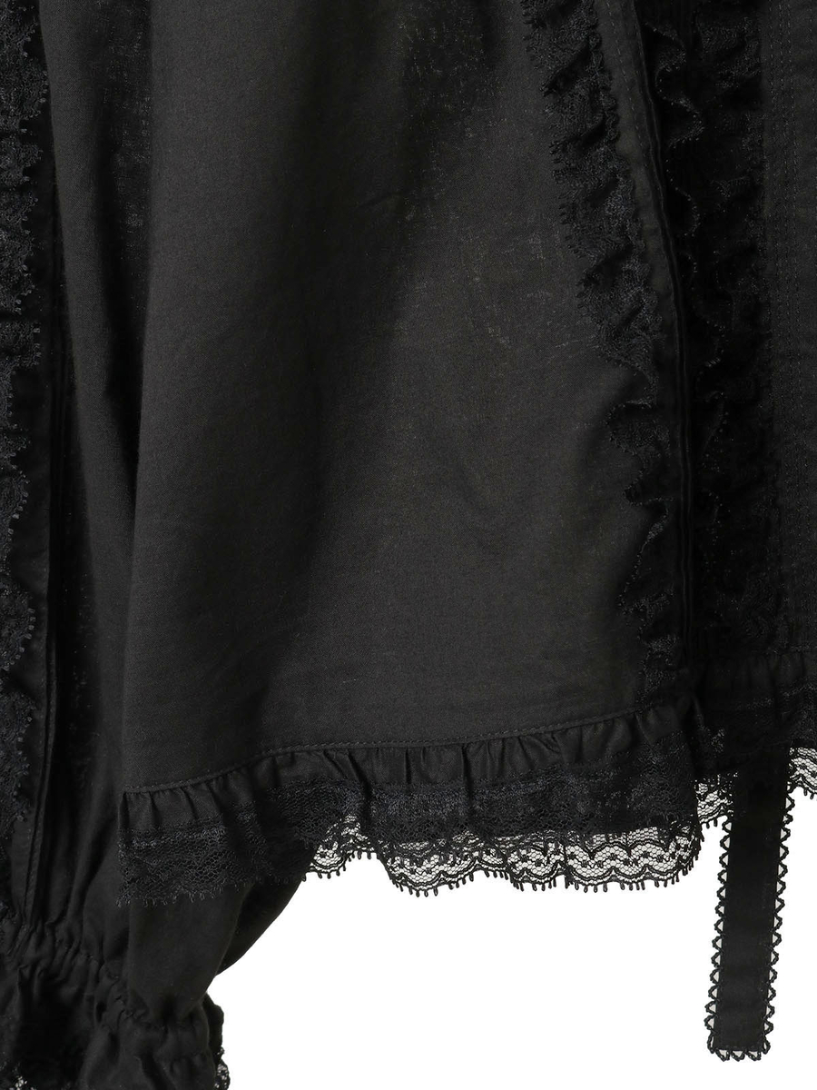 レース＆リボン使いローンブラウス 詳細画像 アカ 7