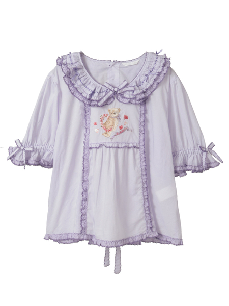 テディローズ刺繍使いブラウス