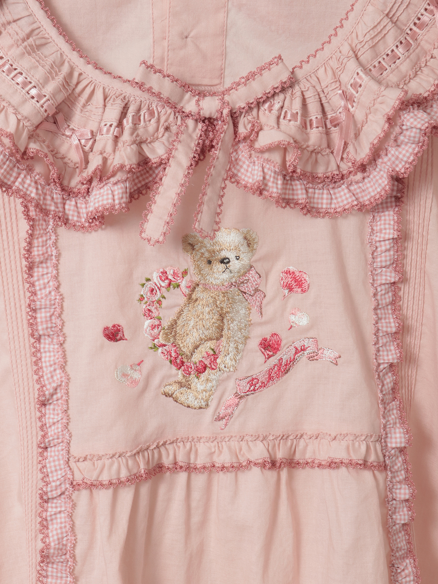 テディローズ刺繍使いブラウス 詳細画像 シロ 10