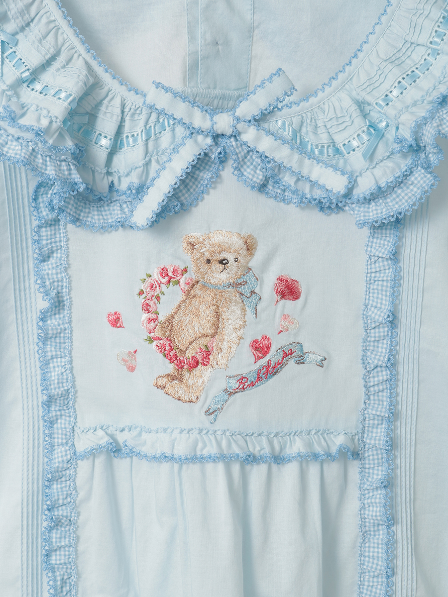 テディローズ刺繍使いブラウス 詳細画像 シロ 11