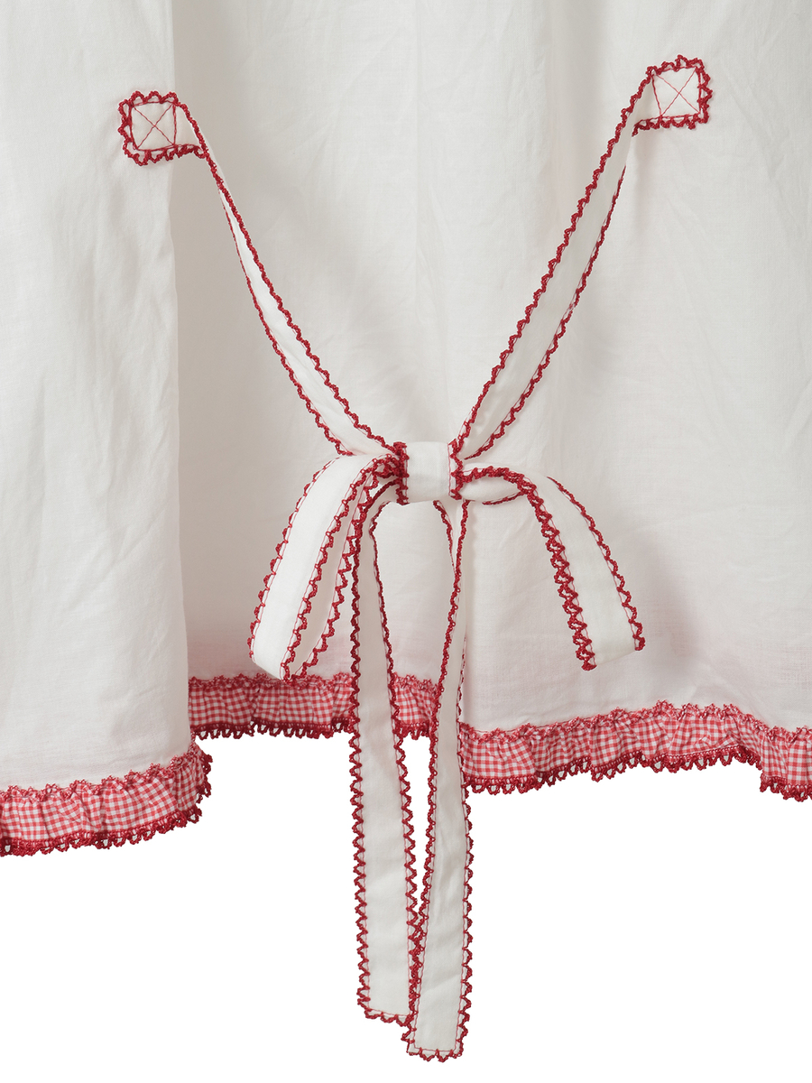 テディローズ刺繍使いブラウス 詳細画像 シロ 7