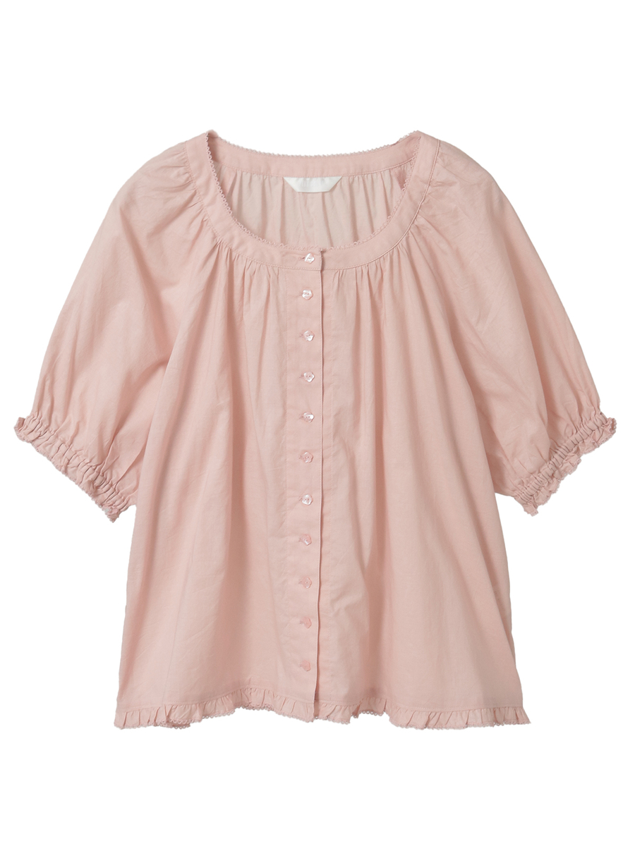 ローンブラウス 詳細画像 シロ 1