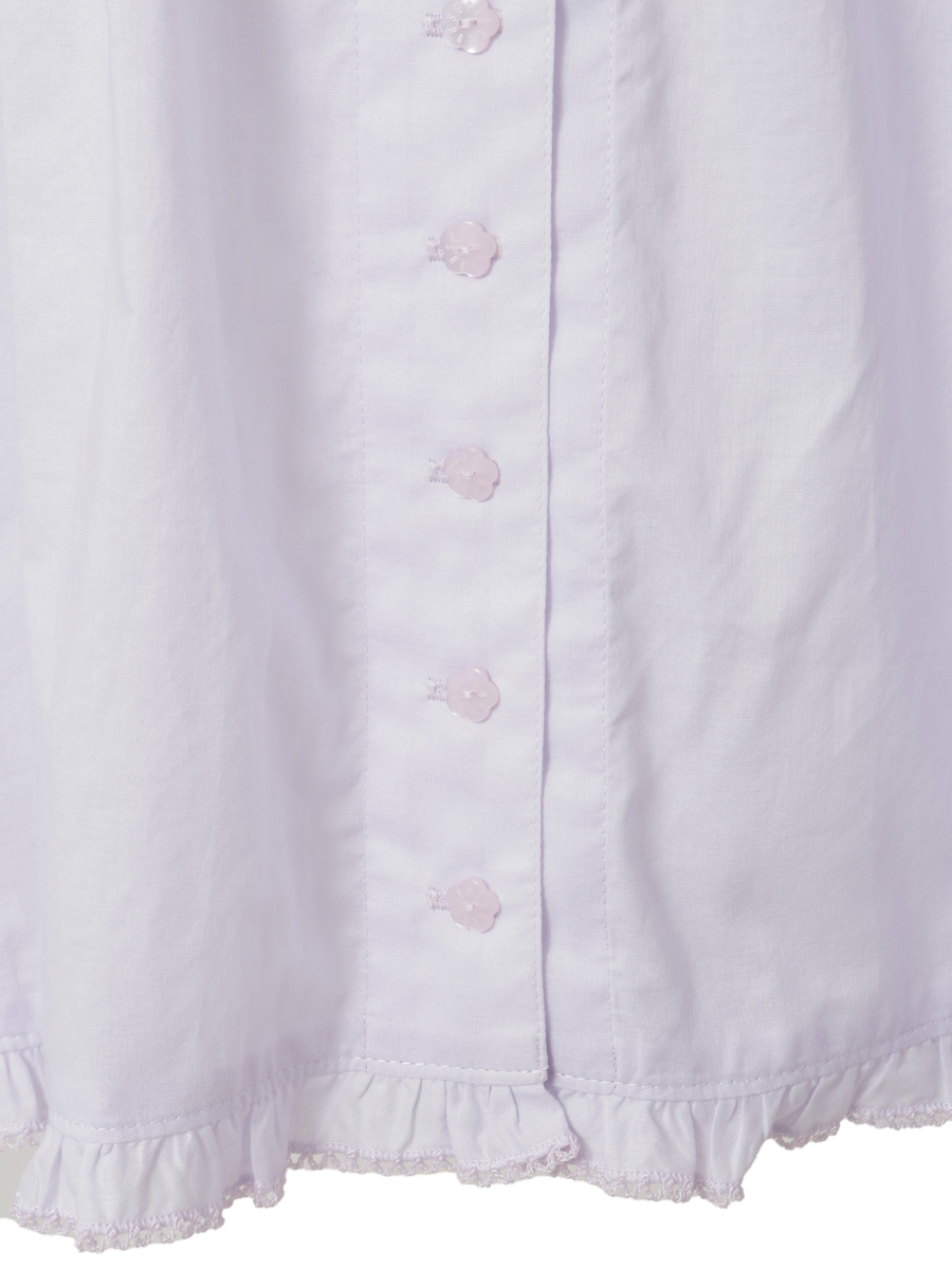 ローンブラウス 詳細画像 シロ 9