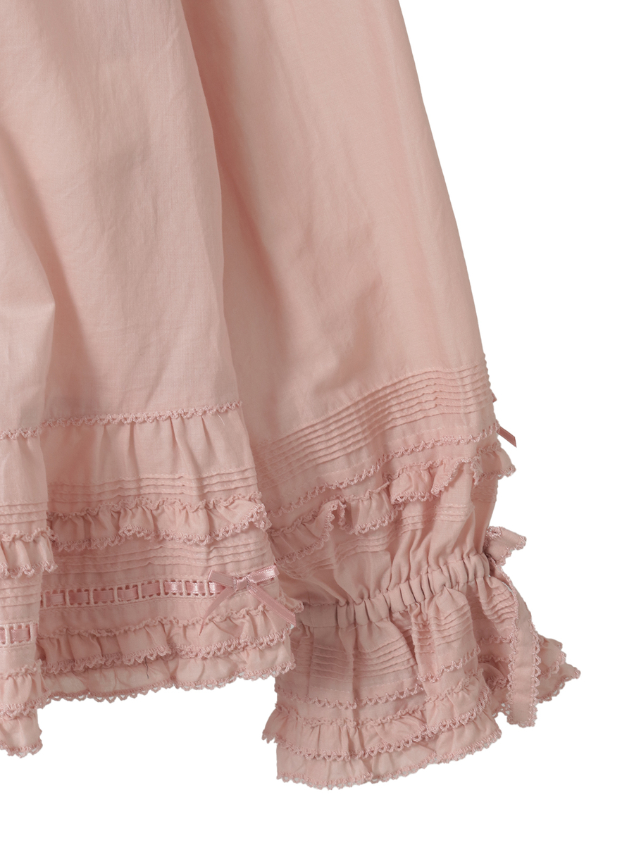 ミニリボンいっぱいローンオーバーブラウス 詳細画像 ピンク 13