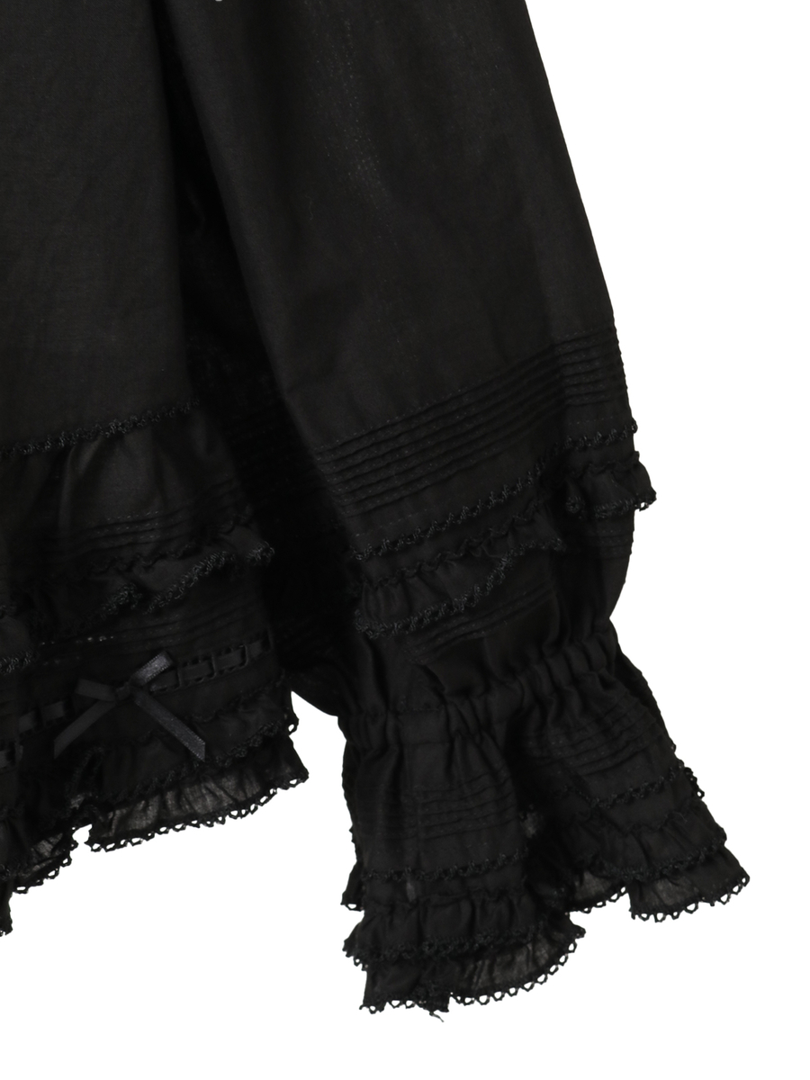 ミニリボンいっぱいローンオーバーブラウス 詳細画像 ピンク 9