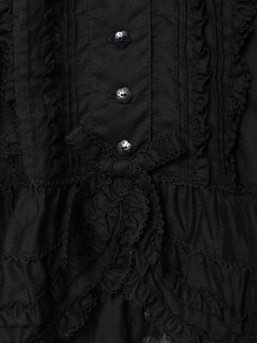 襟付きローンブラウス 詳細画像 ペールピンク 12