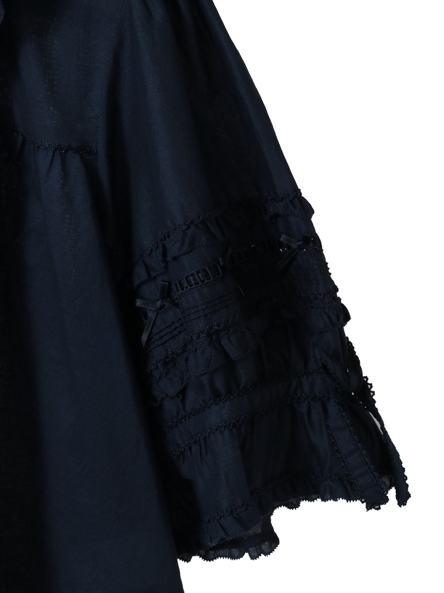 フリル襟付きブラウス 詳細画像 ダンガリーコン 15