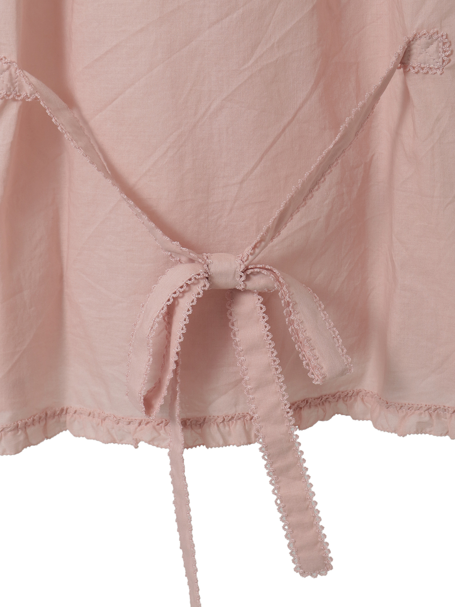 フリル襟付きブラウス 詳細画像 ダンガリーコン 7