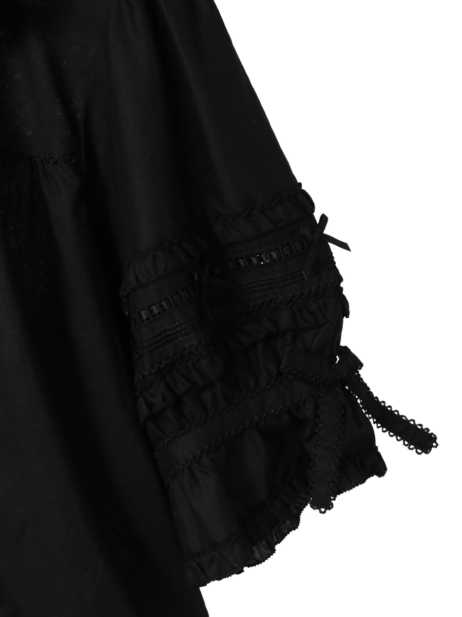 フリル襟付きブラウス 詳細画像 ダンガリーコン 9