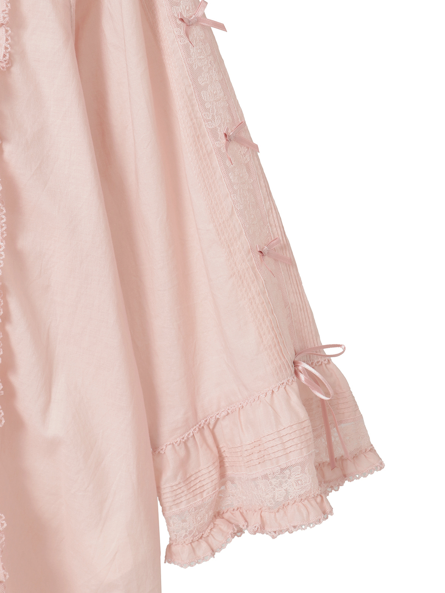 ミニリボンいっぱいローンブラウス 詳細画像 ラベンダー 4