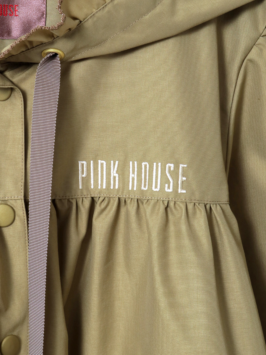 フリル使いレインコート 詳細画像 アカチェック 16