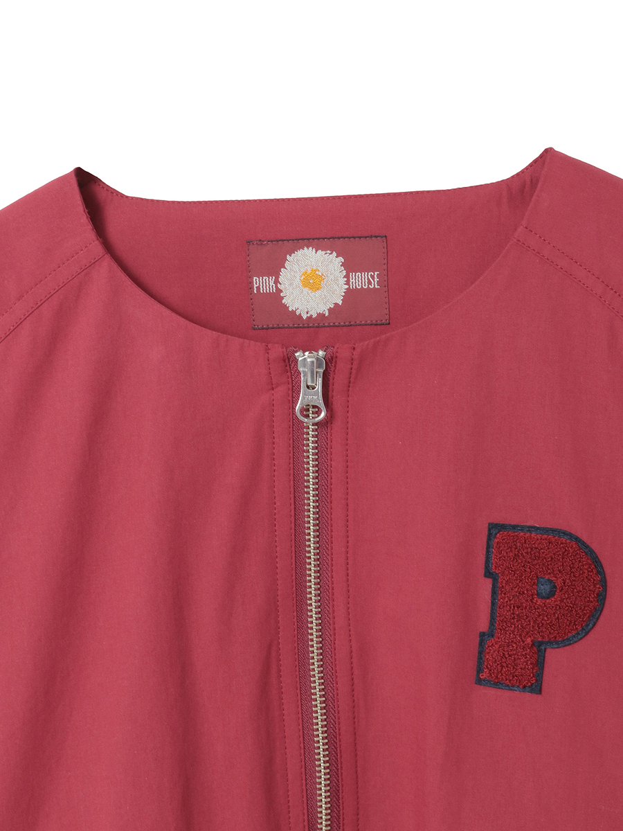 Pロゴワッペン使いブルゾン｜ピンクハウスオフィシャルオンライン