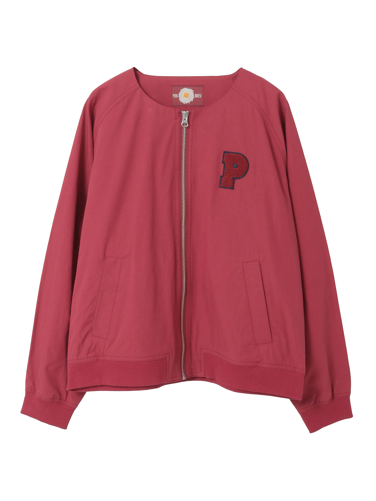 Pロゴワッペン使いブルゾン｜ピンクハウスオフィシャルオンライン