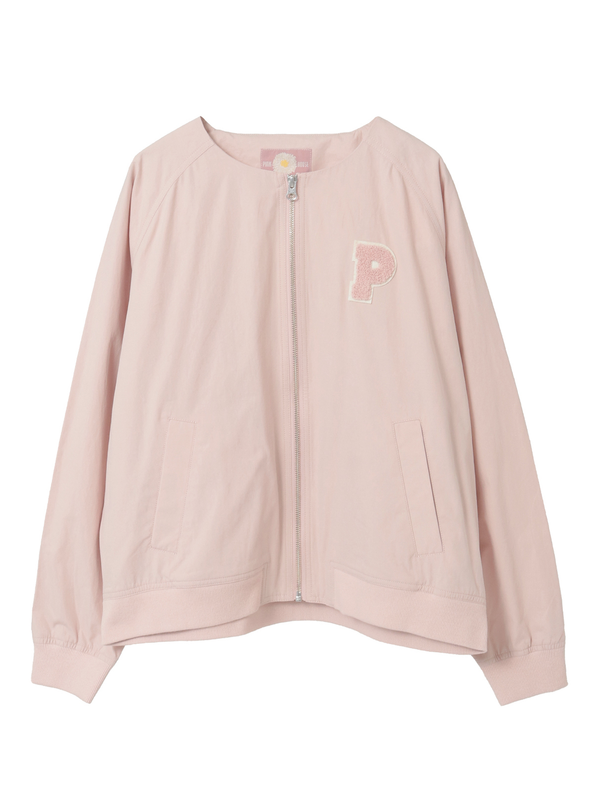 Pロゴワッペン使いブルゾン｜ピンクハウスオフィシャルオンライン