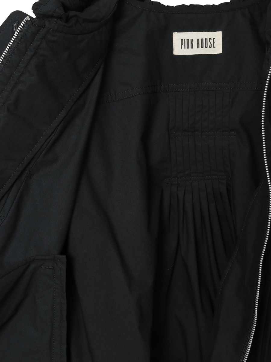 フリル使いフードブルゾン 詳細画像 クロ 11