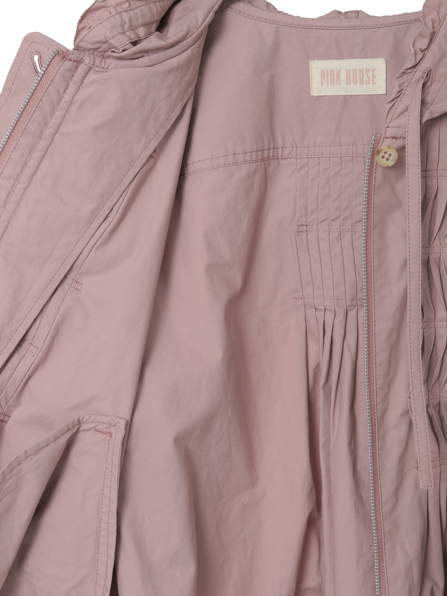 フリル使いフードブルゾン 詳細画像 クロ 14