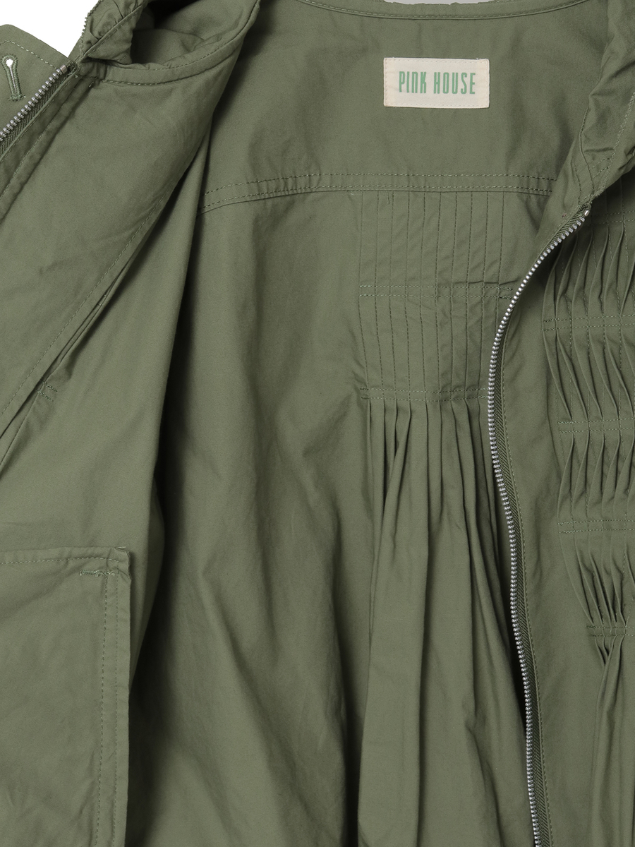 フリル使いフードブルゾン 詳細画像 クロ 15