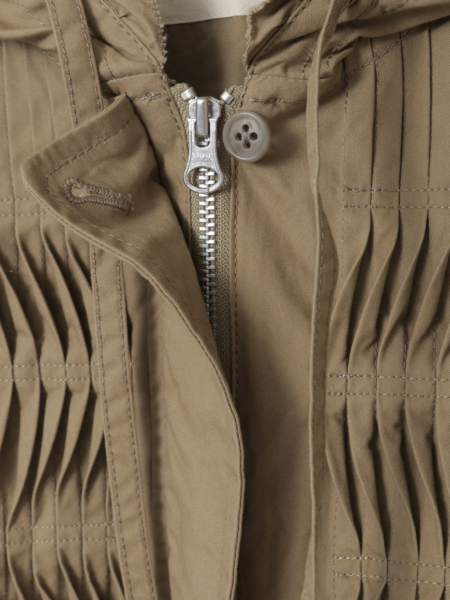 フリル使いフードブルゾン 詳細画像 クロ 7