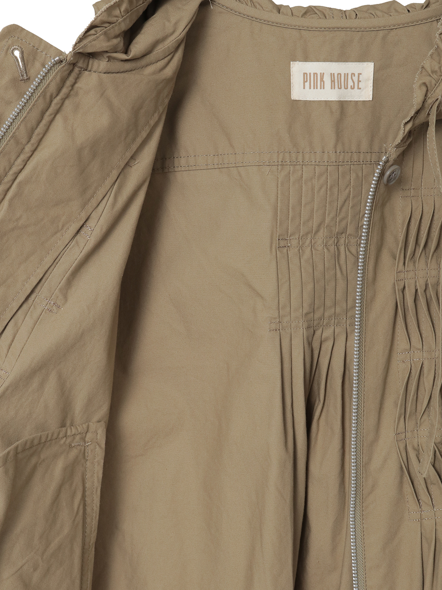 フリル使いフードブルゾン 詳細画像 クロ 8