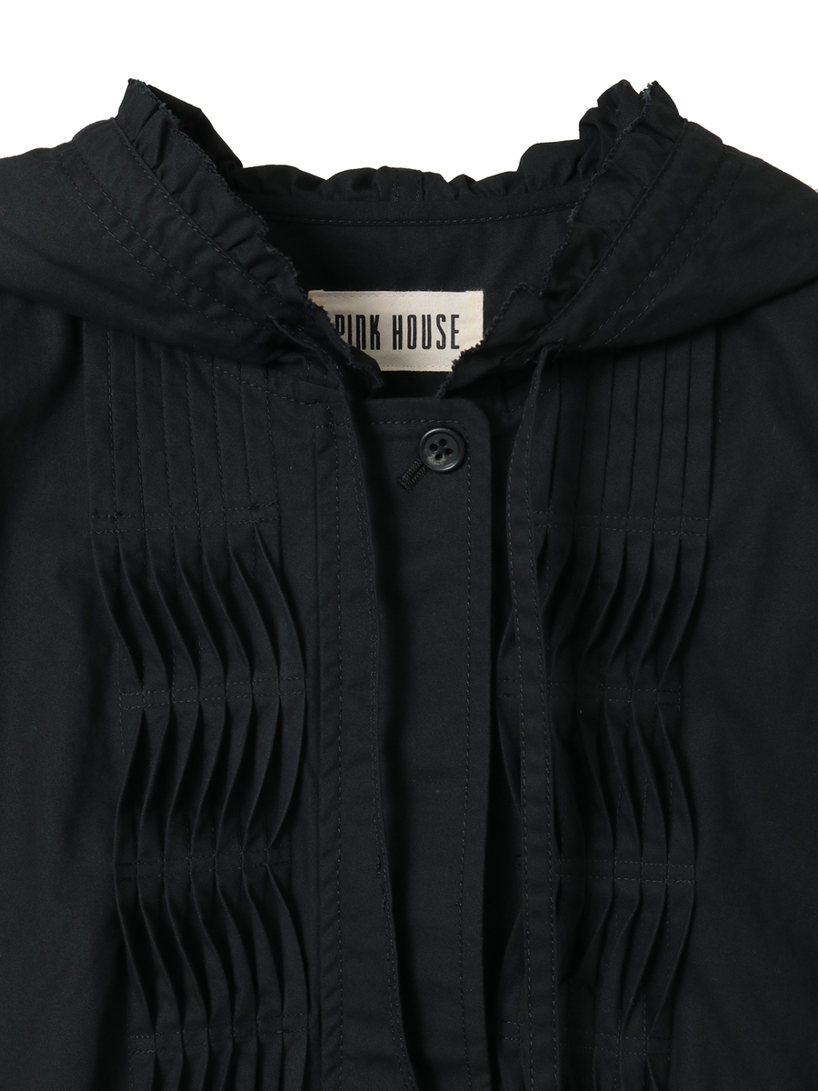 フリル使いフードブルゾン 詳細画像 クロ 9